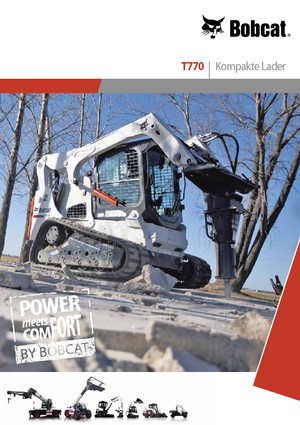 Міні-навантажувачі Bobcat T770