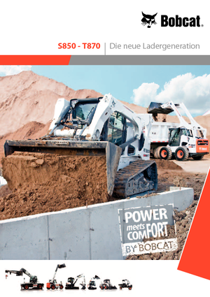 Міні-навантажувачі Bobcat T870