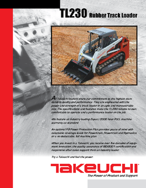 Міні-навантажувачі Takeuchi TL 230