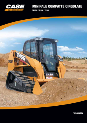 Міні-навантажувачі Case TR 380