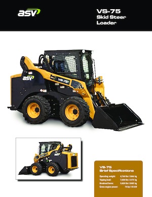 Міні-навантажувачі ASV VS 75