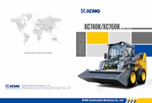 Міні-навантажувачі XCMG XC740K 