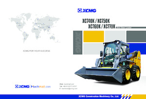 Міні-навантажувачі XCMG XC750K