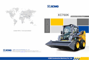 Міні-навантажувачі XCMG XC760K 