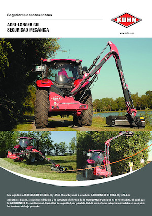 косарки з похилими поверхнями Kuhn Agri-Longer 4845 ML