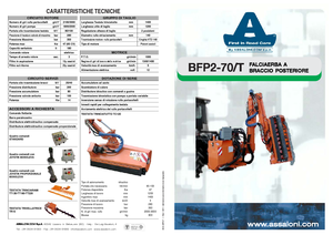косарки з похилими поверхнями Assaloni BFP 2