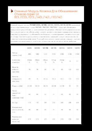 косарки з похилими поверхнями Pronar GK80L