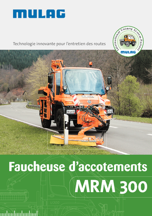 косарки з похилими поверхнями Mulag MRM 300