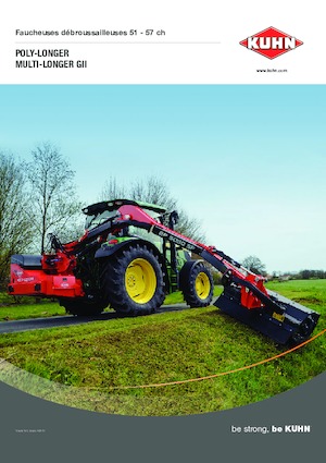 косарки з похилими поверхнями Kuhn Poly-Longer 5050 SP