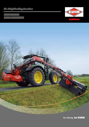 косарки з похилими поверхнями Kuhn Poly-Longer 5050 SPA