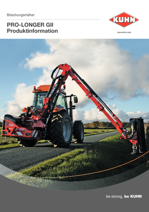 косарки з похилими поверхнями Kuhn Pro-Longer GII 6183 SPA
