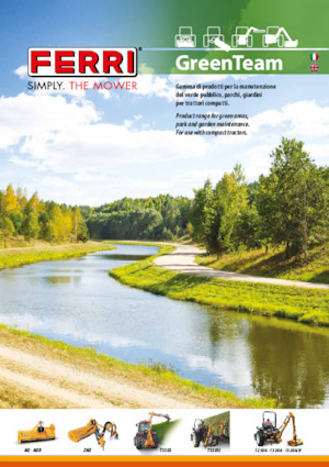 косарки з похилими поверхнями Ferri T350SI