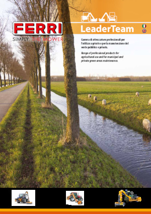 косарки з похилими поверхнями Ferri TSI 600