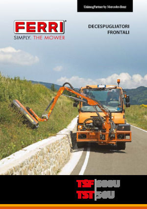 косарки з похилими поверхнями Ferri TSF 600U