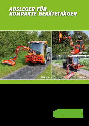 косарки з похилими поверхнями Dücker DBM 400 TMK 10