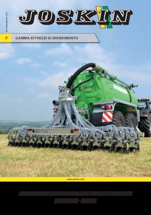 сошник для глибокої закладення гною Joskin TERRAFLEX/3 5200/13SHK/3