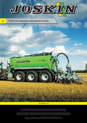 сошник для глибокої закладення гною Joskin TERRADISC 2 XXL 5000/40TDH