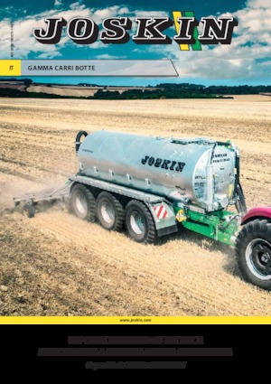 Резервуари для суспензії Joskin TETRALINER 23500 T