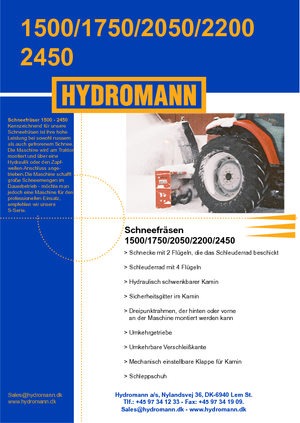 Снігоходи Hydromann 2050