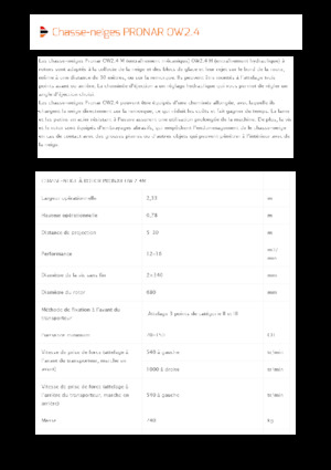 Снігоходи Pronar OW 2.4 H