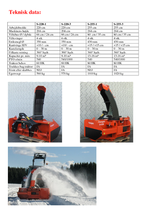 Снігоходи Fransgard S 220-3