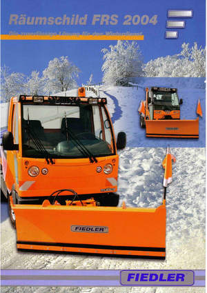 Снігозахисні машини Fiedler FRS 2004