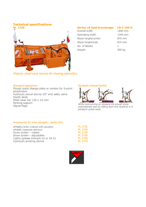 Снігозахисні машини Hydrac LB I 160