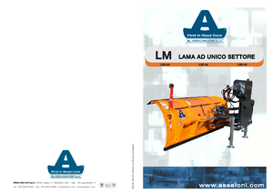 Снігозахисні машини Assaloni LM 32