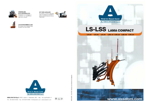 Снігозахисні машини Assaloni LS 26