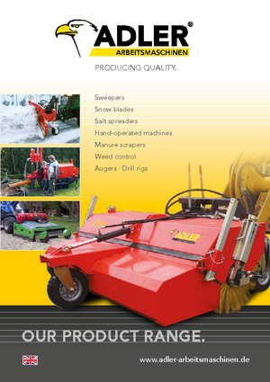 Снігоочисники з пружинними кришками Adler S 300