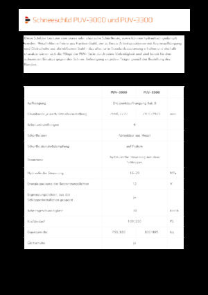 Снігоочисники з поворотними кришками Pronar PUV 3300