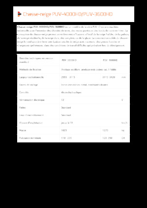 Снігоочисники з поворотними кришками Pronar PUV 3600HD