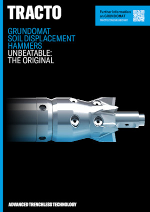 Грунтопересувні молотки TRACTO-Technik Grundomat S 75 Servo