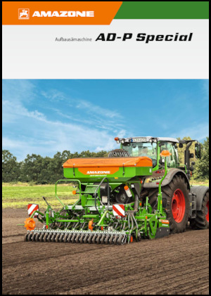 Посівні машини Amazone AD-P 4001 Special RoTeC