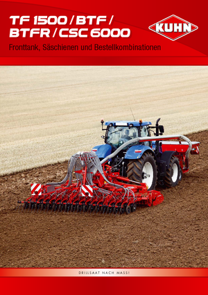 Посівні машини Kuhn BTF 3000-24 DD