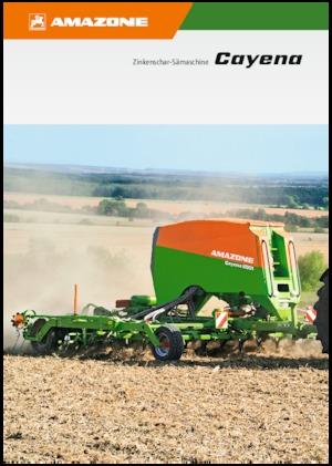 Посівні машини Amazone Cayena 6001 C