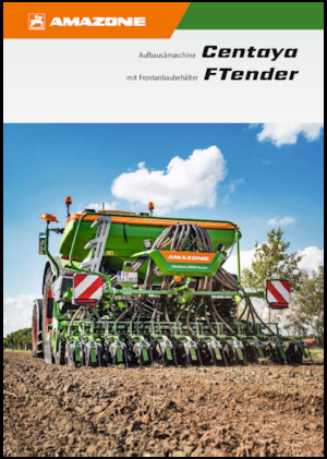 Посівні машини Amazone Centaya 4000 Super RoTeC