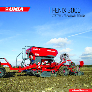 Посівні машини Unia Fenix 3000/4