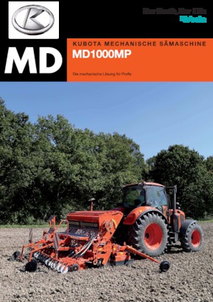 Посівні машини Kubota MD1400MP FGS