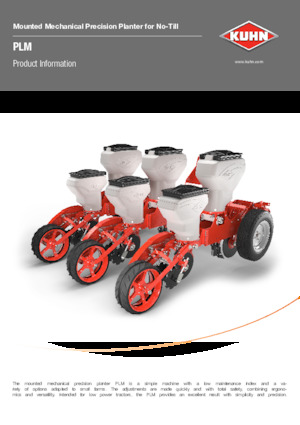 Посівні машини Kuhn PLM 4000