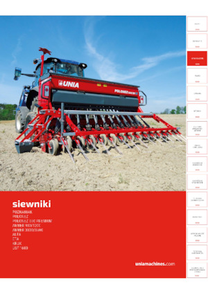 Посівні машини Unia Eta 200