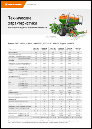 Посівні машини Amazone Primera DMC 6000-2
