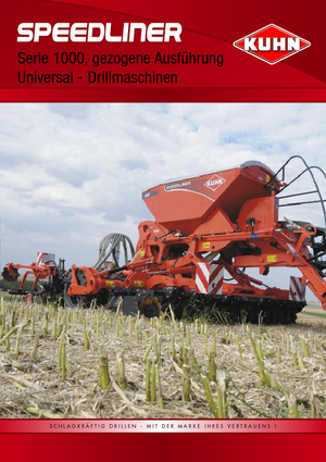 Посівні машини Kuhn Speedliner 4000-32