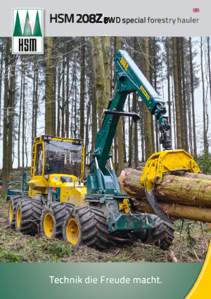 Спеціальні трелювальні трактори HSM 208Z