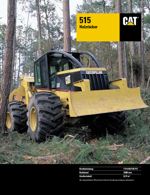 Спеціальні трелювальні трактори Caterpillar 515