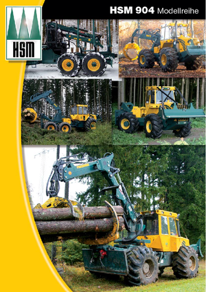 Спеціальні трелювальні трактори HSM 904 Z 6WD