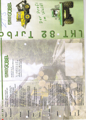 Спеціальні трелювальні трактори ZTS LKT 82