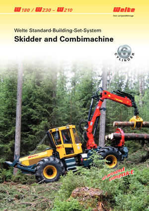 Спеціальні трелювальні трактори Welte W 130 K