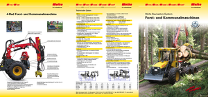 Спеціальні трелювальні трактори Welte W 130