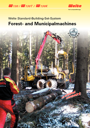 Спеціальні трелювальні трактори Welte W 130